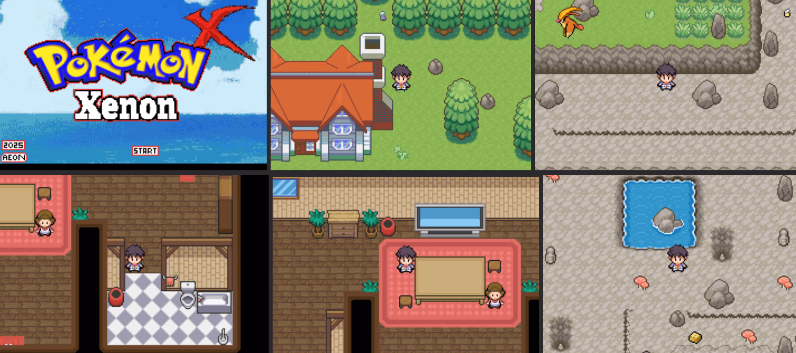 Pokémon Xenon (GBA) Gameplay Screenshot 1 - Gohan's Tips