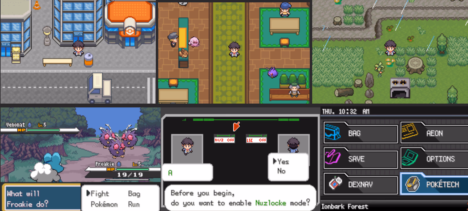 Pokémon Xenon (GBA) Gameplay Screenshot 2 - Gohan's Tips