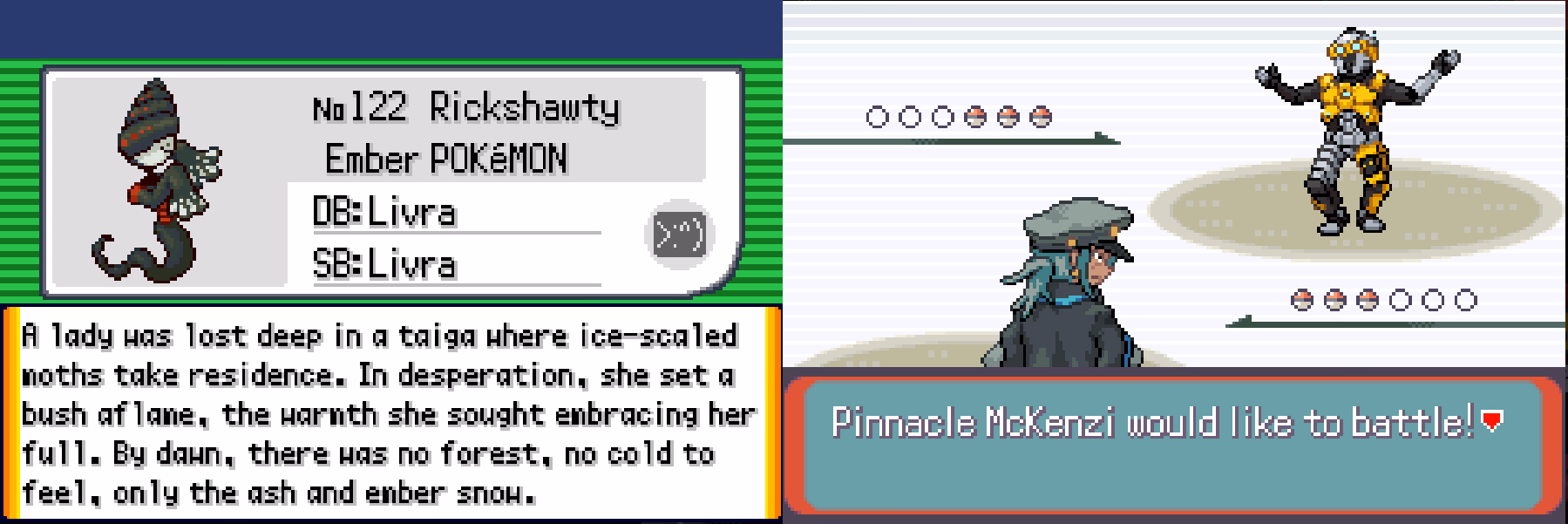 Pokémon the Hodgepodge Platoon (GBA) Gameplay Screenshot 5 - Gohan's Tips