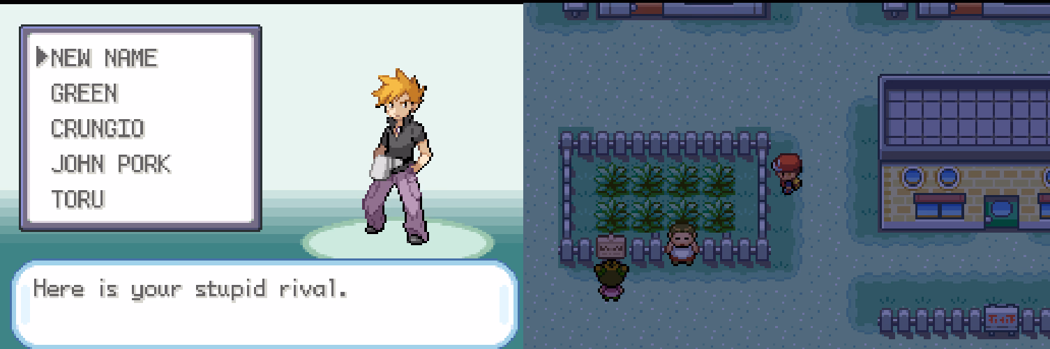 Pokémon the Nuzlomizer (GBA) Gameplay Screenshot 2 - Gohan's Tips