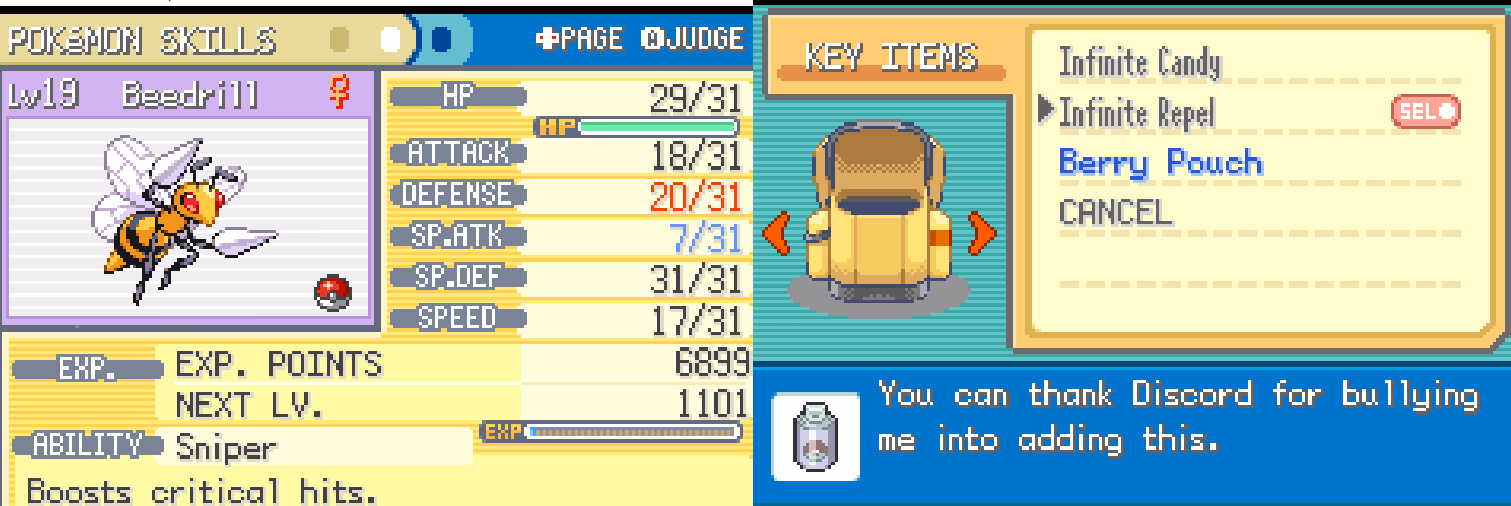 Pokémon the Nuzlomizer (GBA) Gameplay Screenshot 5 - Gohan's Tips