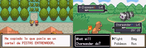 Pokemon Amazing Cortana (GBA) Gameplay Screenshot 2 - Gohan's Tips