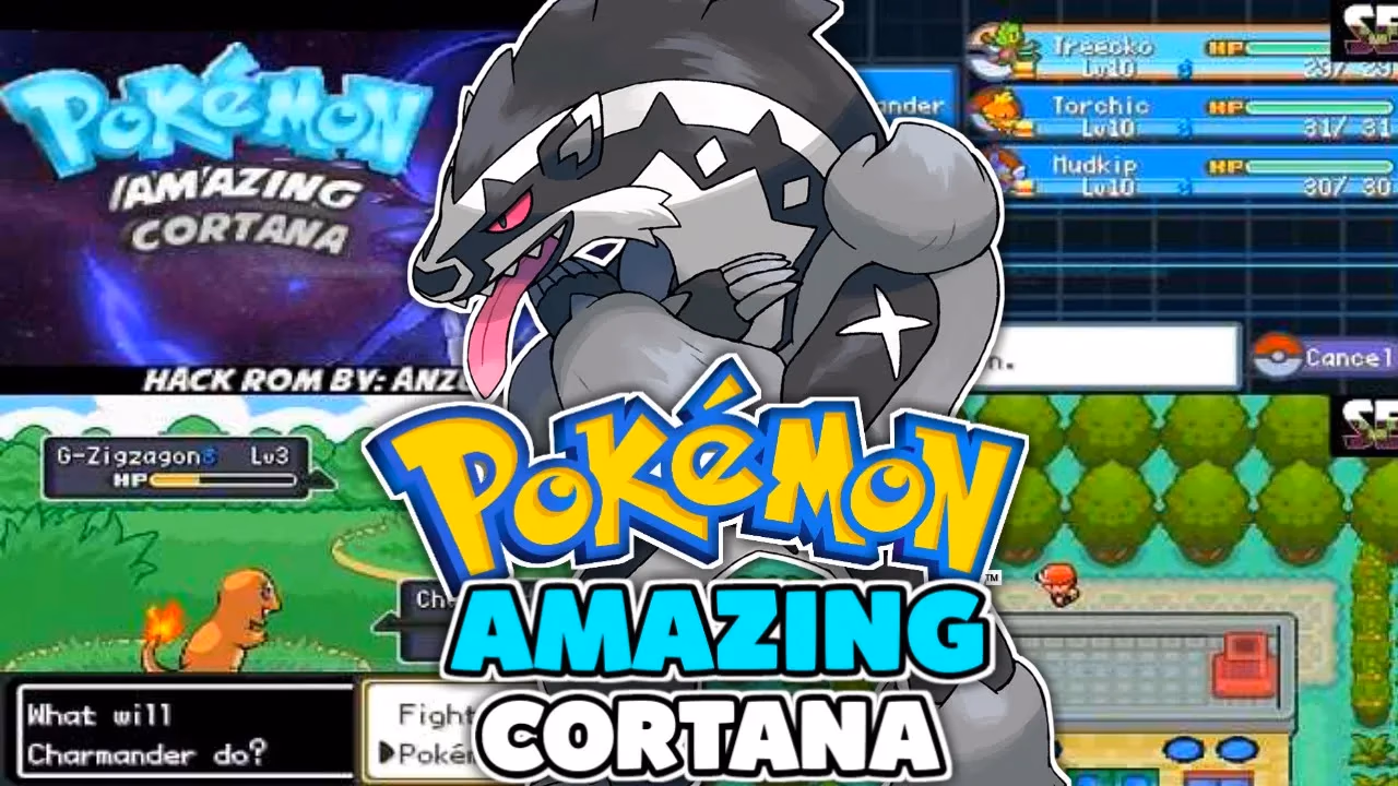 Download Pokemon Amazing Cortana GBA ROM Hack - Background Aura - Gohan's Tips