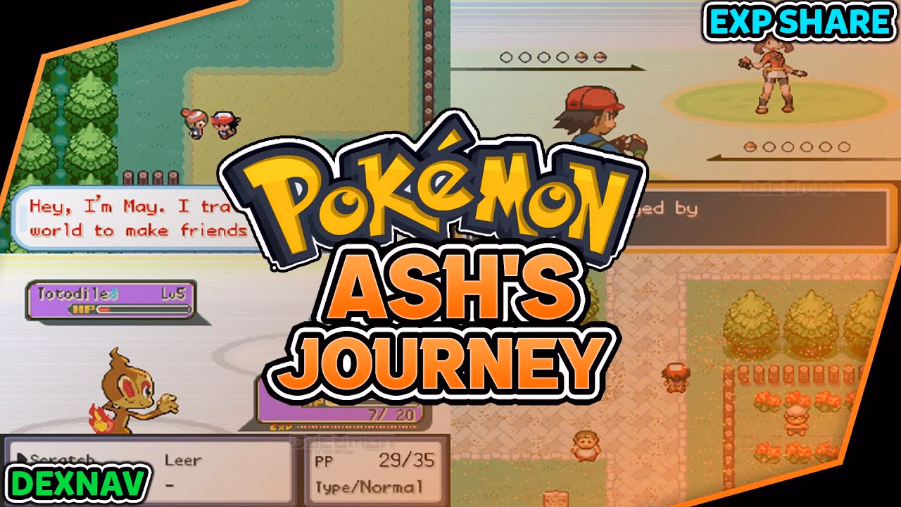 Download Pokemon Ashes Journey GBA ROM Hack - Background Aura - Gohan's Tips