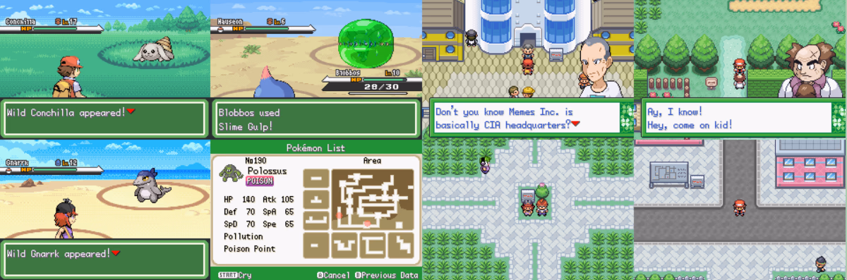 Pokemon Clover (GBA) Gameplay Screenshot 2 - Gohan's Tips