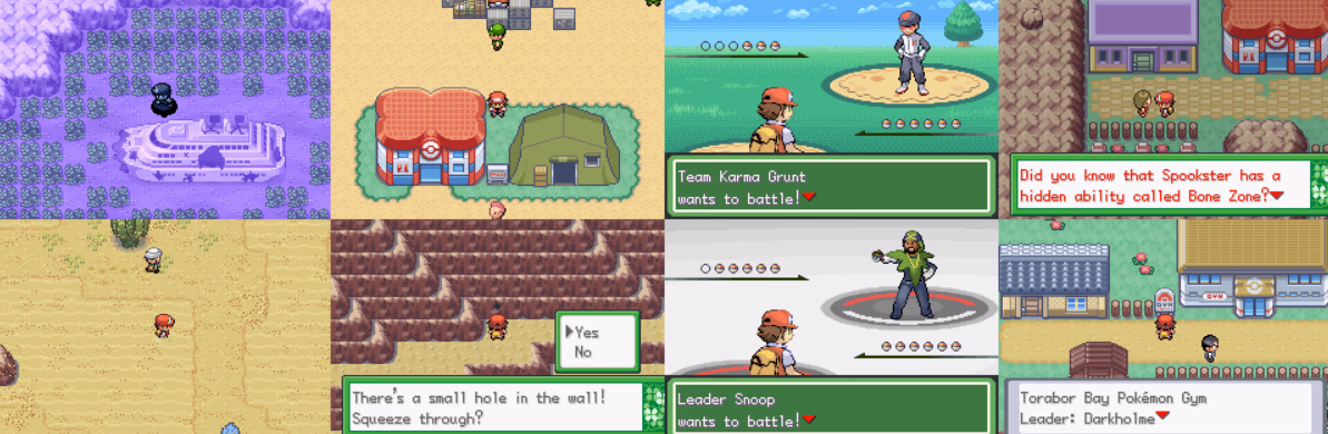 Pokemon Clover (GBA) Gameplay Screenshot 1 - Gohan's Tips