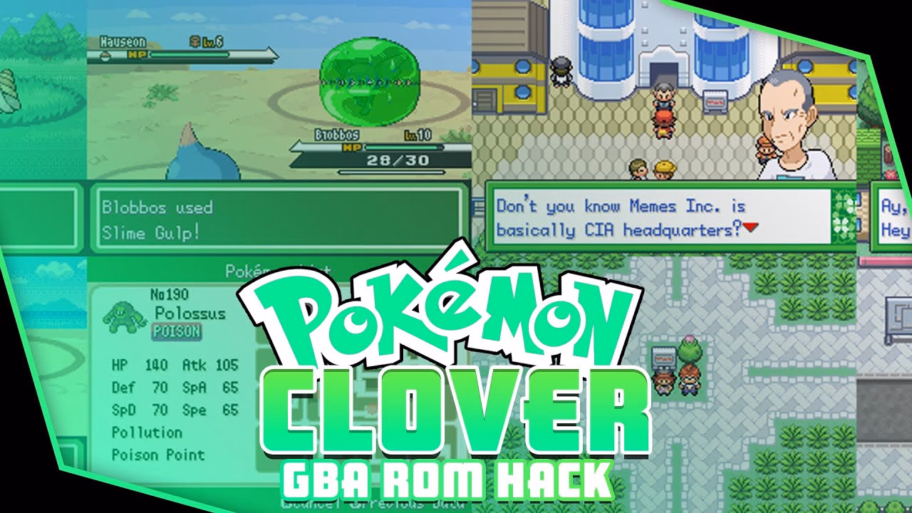 Download Pokemon Clover GBA ROM Hack - Background Aura - Gohan's Tips
