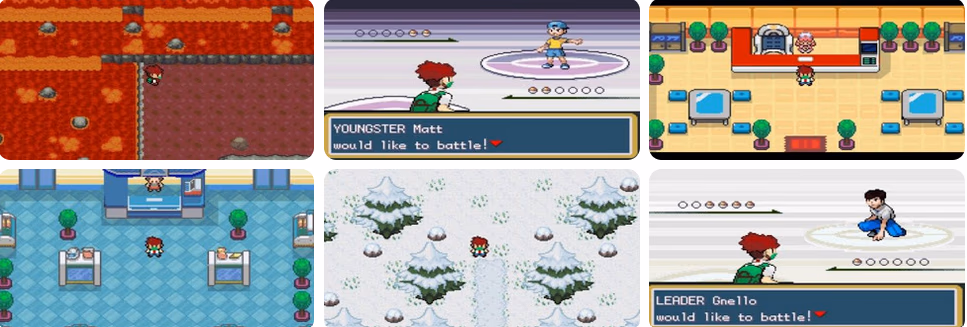 Pokemon Corona Edition (GBA) Gameplay Screenshot 1 - Gohan's Tips