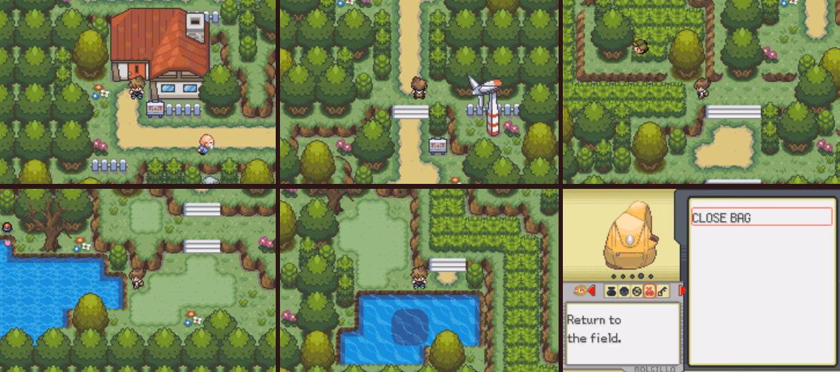 Pokemon Crono (GBA) Gameplay Screenshot 1 - Gohan's Tips