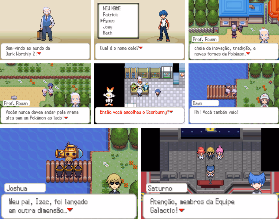 Pokemon Dark Worship 2 (GBA) Gameplay Screenshot 2 - Gohan's Tips