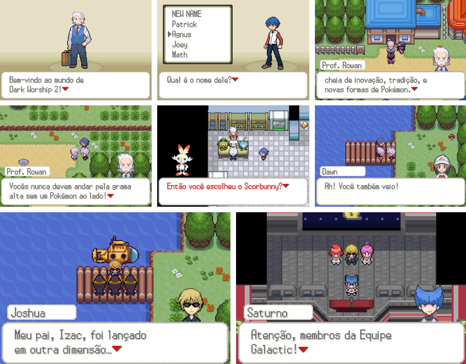 Pokemon Dark Worship 2 (GBA) Gameplay Screenshot 2 - Gohan's Tips