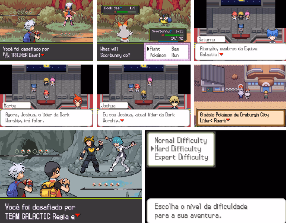 Pokemon Dark Worship 2 (GBA) Gameplay Screenshot 1 - Gohan's Tips