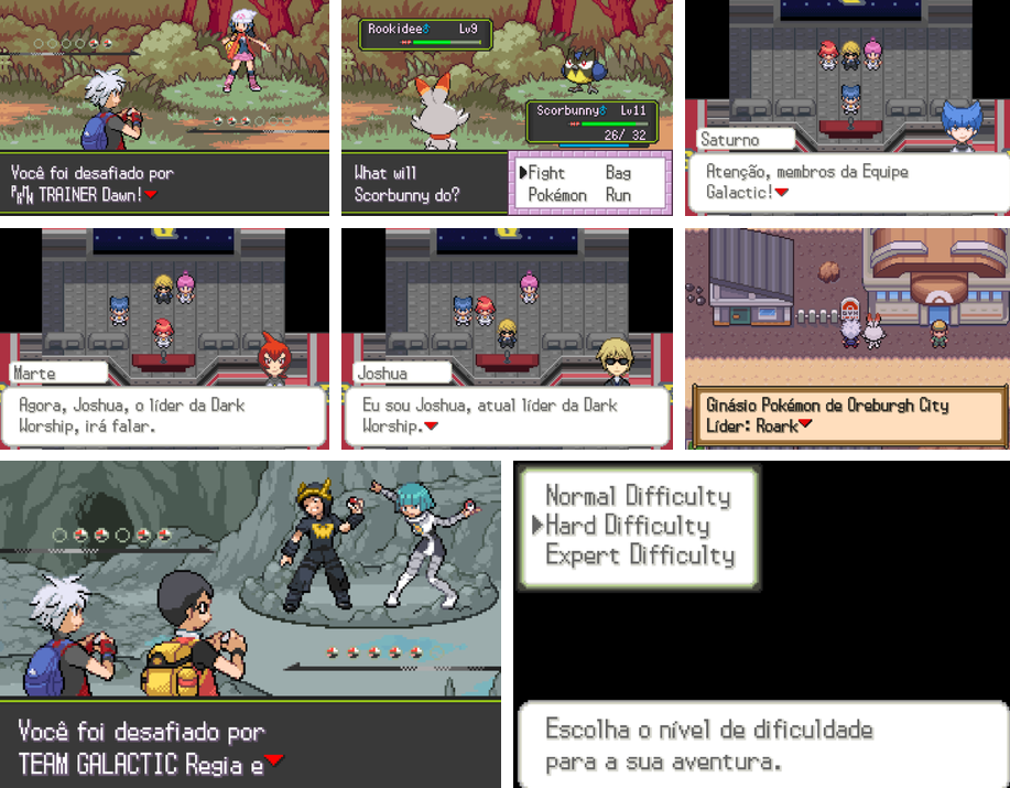 Pokemon Dark Worship 2 (GBA) Gameplay Screenshot 1 - Gohan's Tips