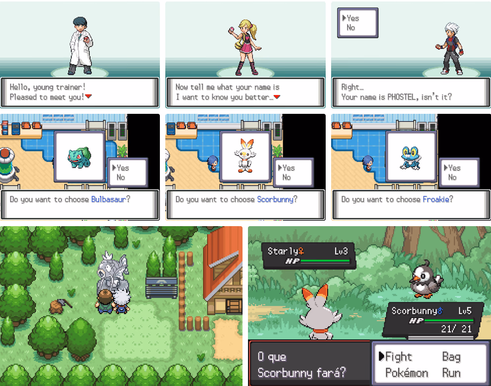 Pokemon Dark Worship (GBA) Gameplay Screenshot 1 - Gohan's Tips