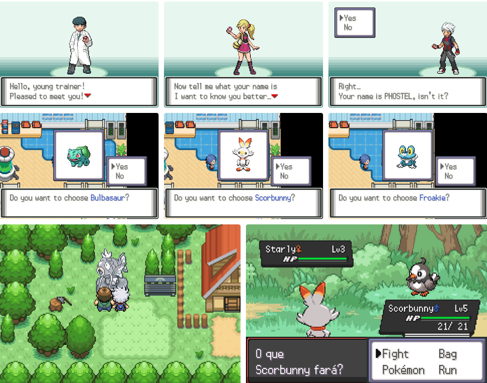 Pokemon Dark Worship (GBA) Gameplay Screenshot 1 - Gohan's Tips