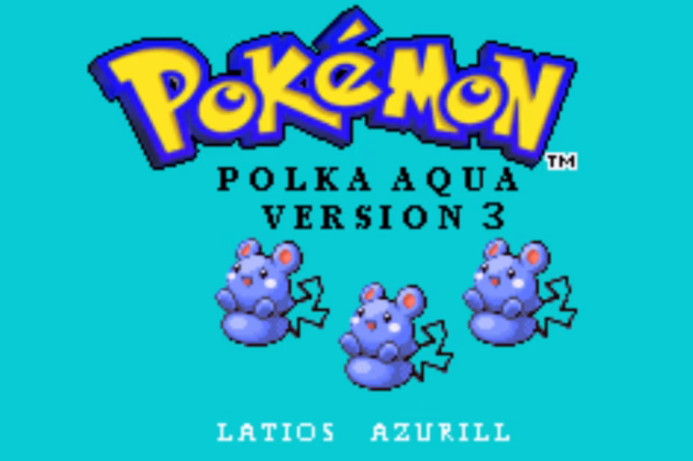 Pokemon Polka Aqua 3 (GBA) Gameplay Screenshot 1 - Gohan's Tips
