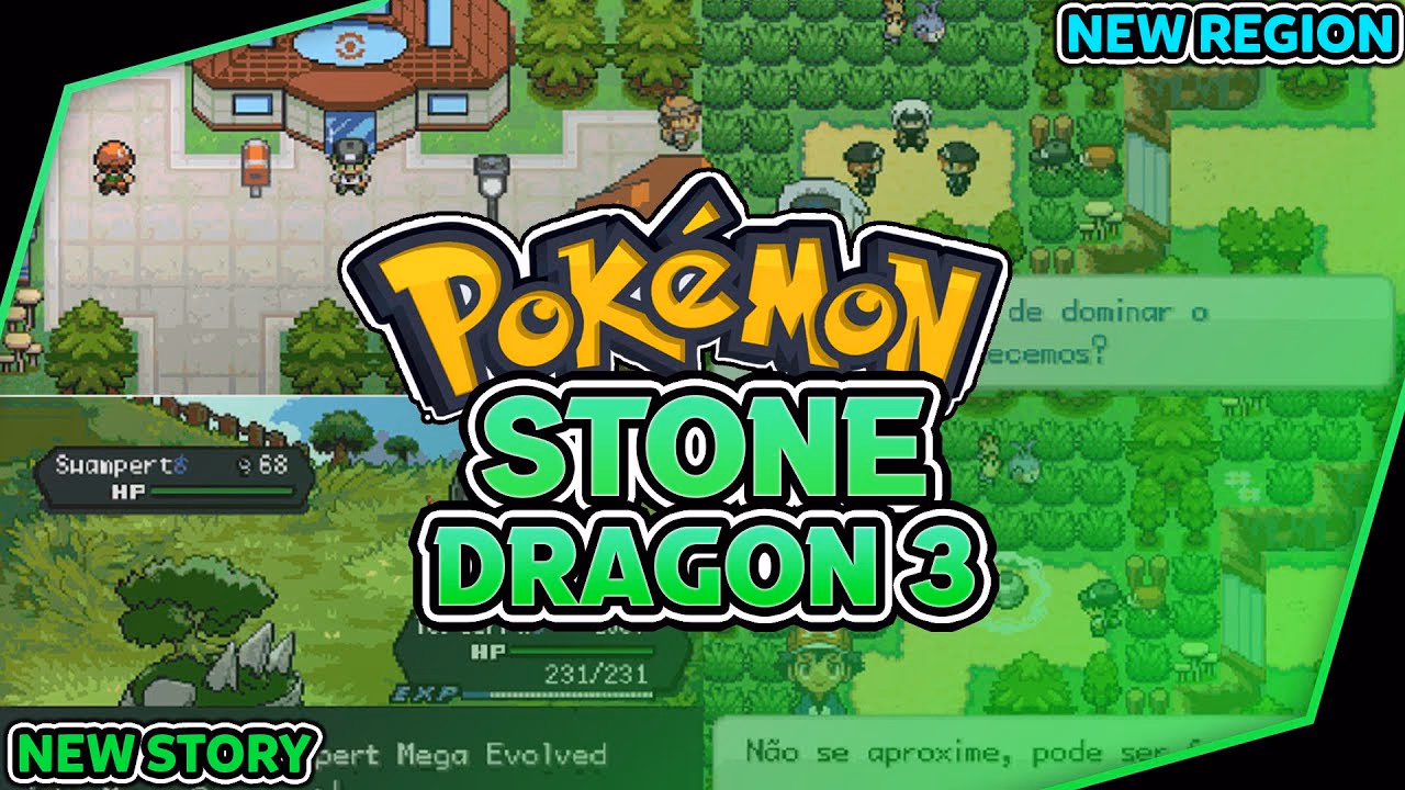 Download Pokemon Stone Dragon 3 GBA ROM Hack - Background Aura - Gohan's Tips