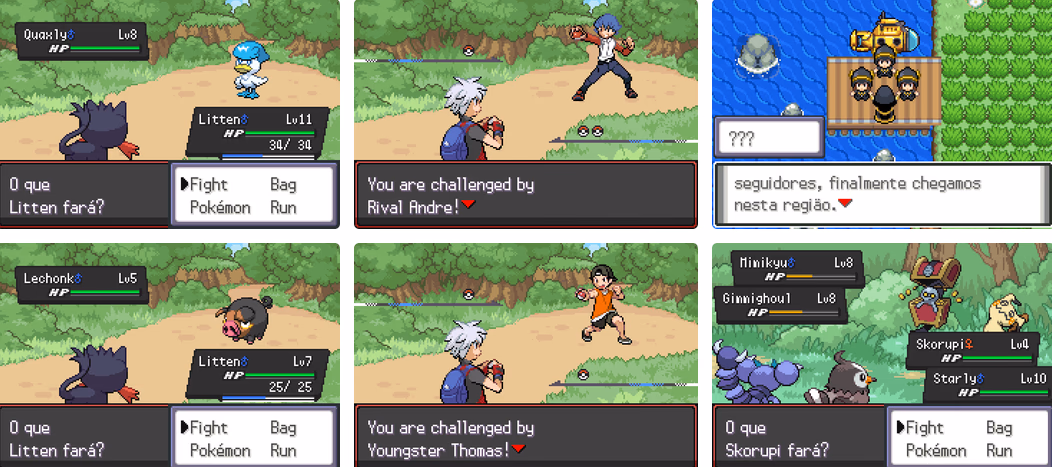 Pokemon Super Dark Worship (GBA) Gameplay Screenshot 1 - Gohan's Tips