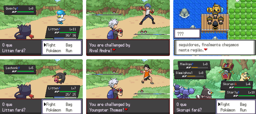 Pokemon Super Dark Worship (GBA) Gameplay Screenshot 1 - Gohan's Tips