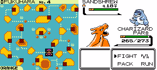 Pokémon Orange (GBC) Gameplay Screenshot 4 - Gohan's Tips