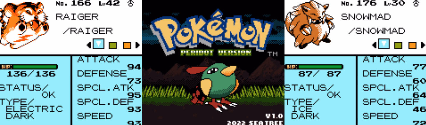 Pokémon Peridot (GBC) Gameplay Screenshot 1 - Gohan's Tips
