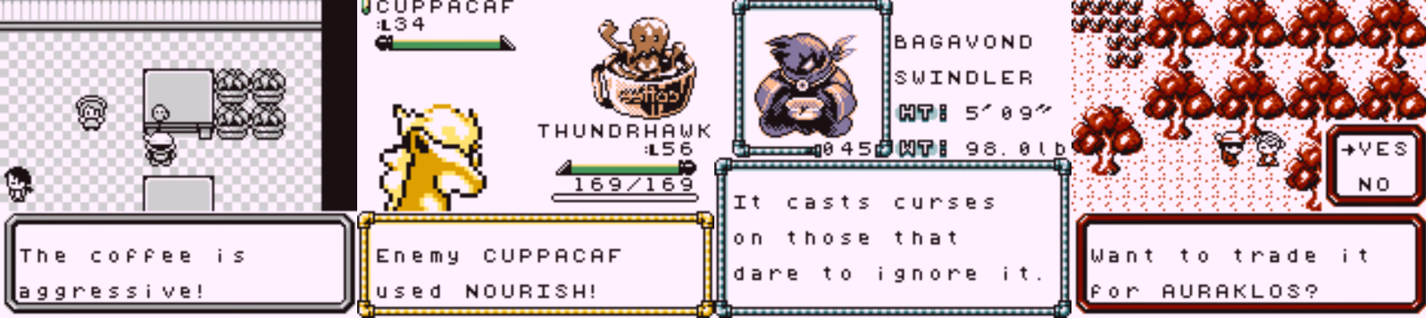 Pokémon Star Beasts - Comet Version (GBC) Gameplay Screenshot 2 - Gohan's Tips