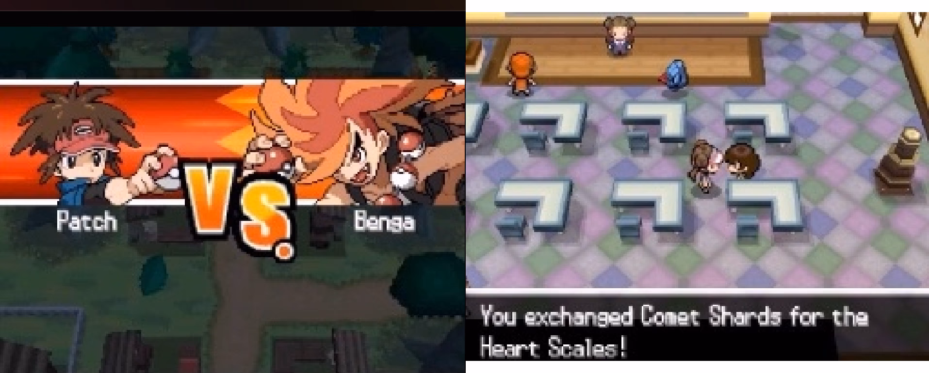 Pokémon Blinding White 2 (NDS) Gameplay Screenshot 3 - Gohan's Tips
