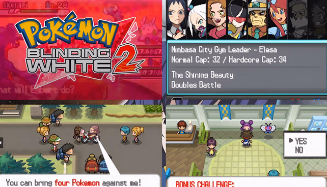 Pokémon Blinding White 2 (NDS) Gameplay Screenshot 4 - Gohan's Tips