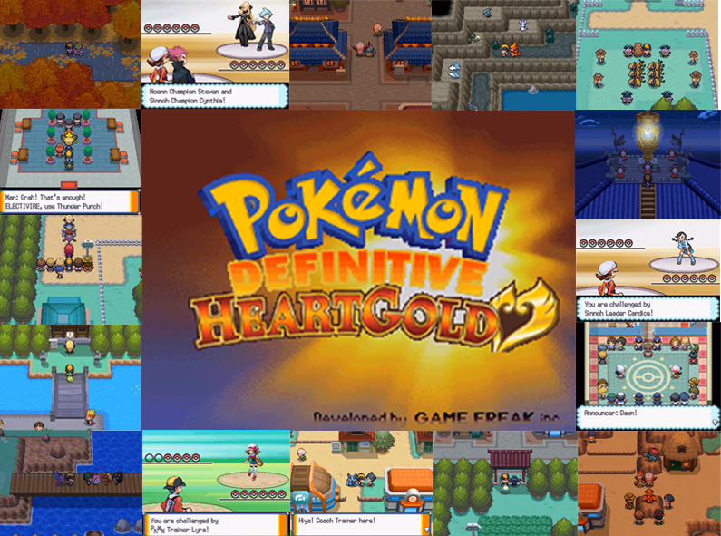 Pokémon Definitive Heartgold (NDS) Gameplay Screenshot 1 - Gohan's Tips