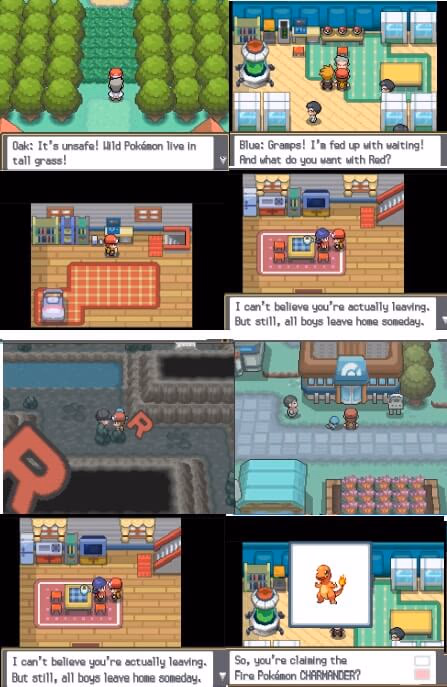 Pokémon FireRed DS (NDS) Gameplay Screenshot 1 - Gohan's Tips