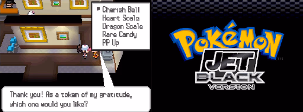 Pokémon Jetblack (NDS) Gameplay Screenshot 1 - Gohan's Tips
