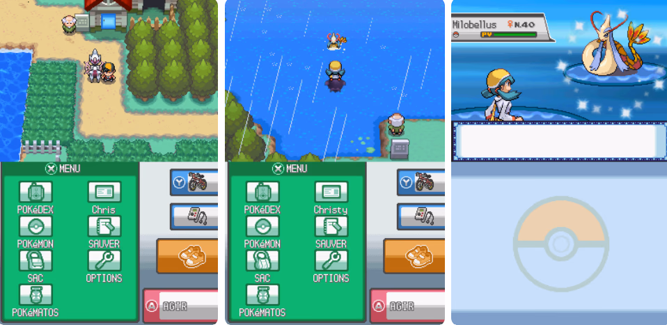 Pokémon Mind Crystal (NDS) Gameplay Screenshot 2 - Gohan's Tips