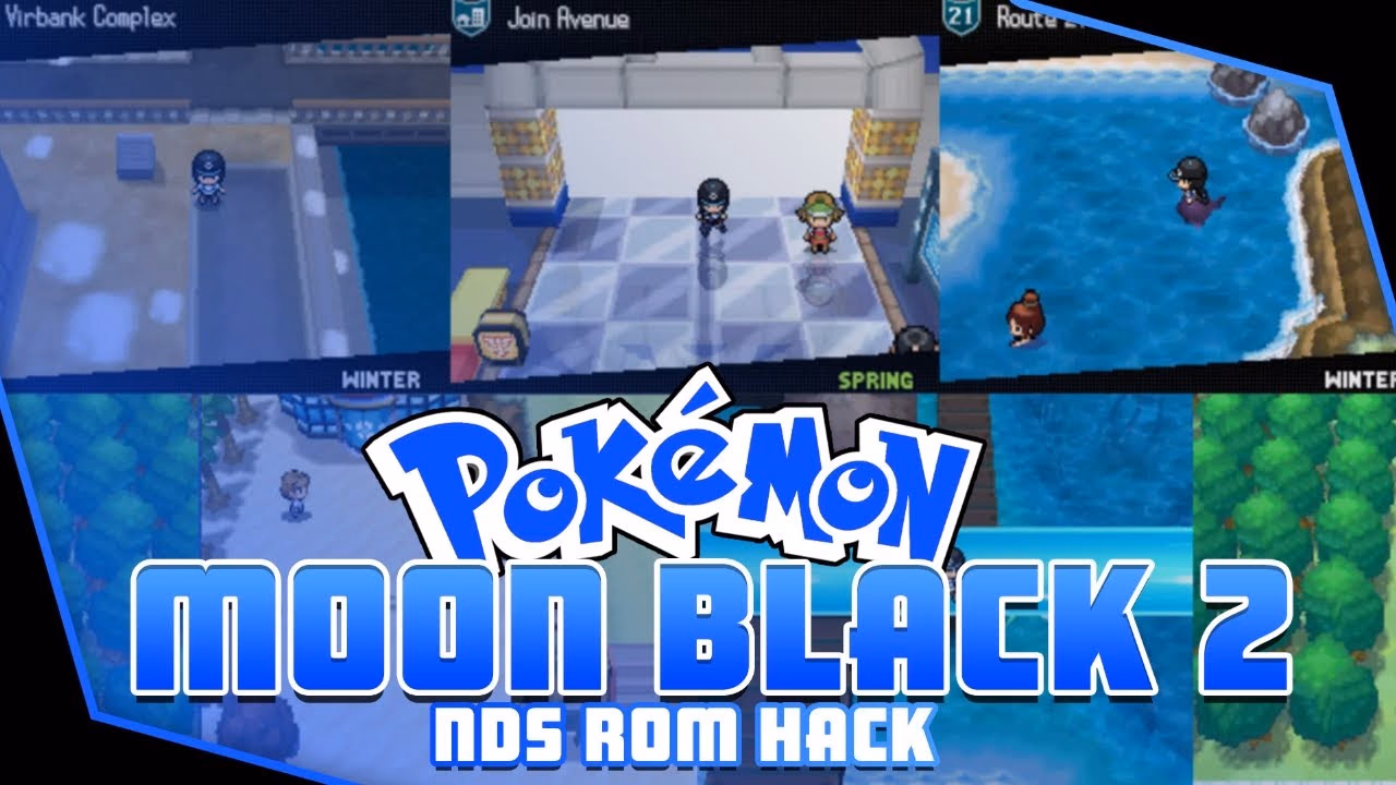 Download Pokémon Moon Black 2 NDS ROM Hack - Background Aura - Gohan's Tips