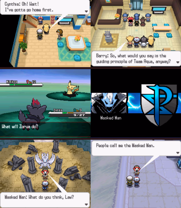 Pokémon Omega Paradox (NDS) Gameplay Screenshot 1 - Gohan's Tips