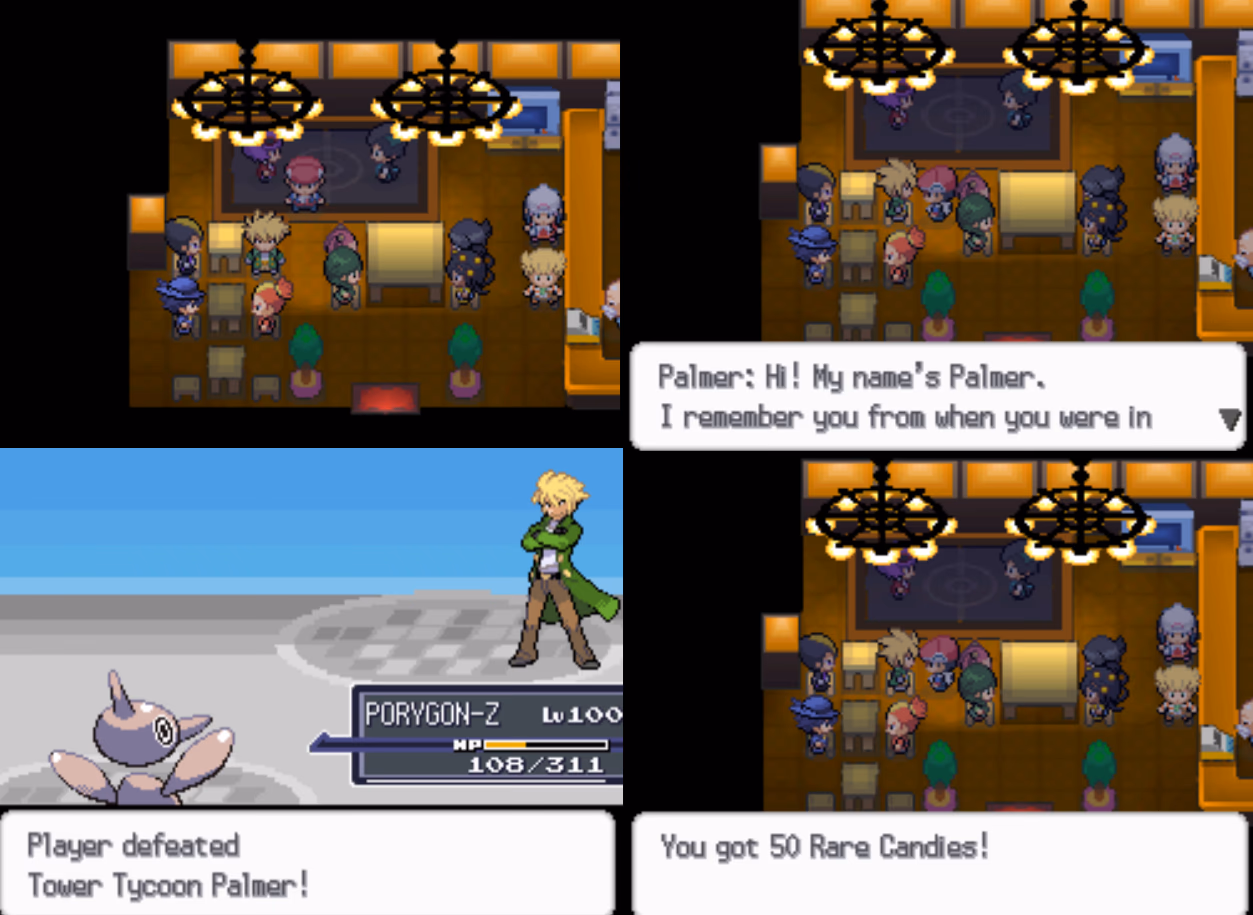 Pokémon Platinum Unlocked (NDS) Gameplay Screenshot 1 - Gohan's Tips