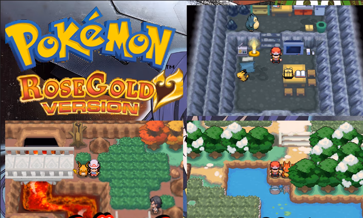 Pokémon Rose Gold (NDS) Gameplay Screenshot 1 - Gohan's Tips