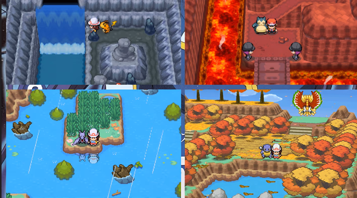 Pokémon Rose Gold (NDS) Gameplay Screenshot 2 - Gohan's Tips
