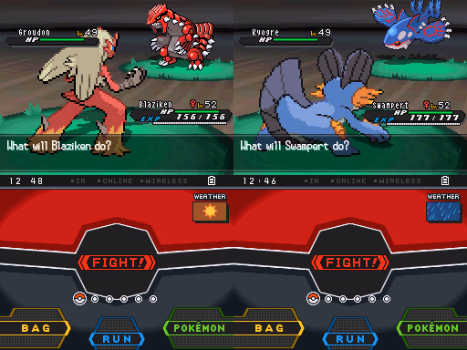 Pokémon Ruby & Sapphire NDS (NDS) Gameplay Screenshot 3 - Gohan's Tips
