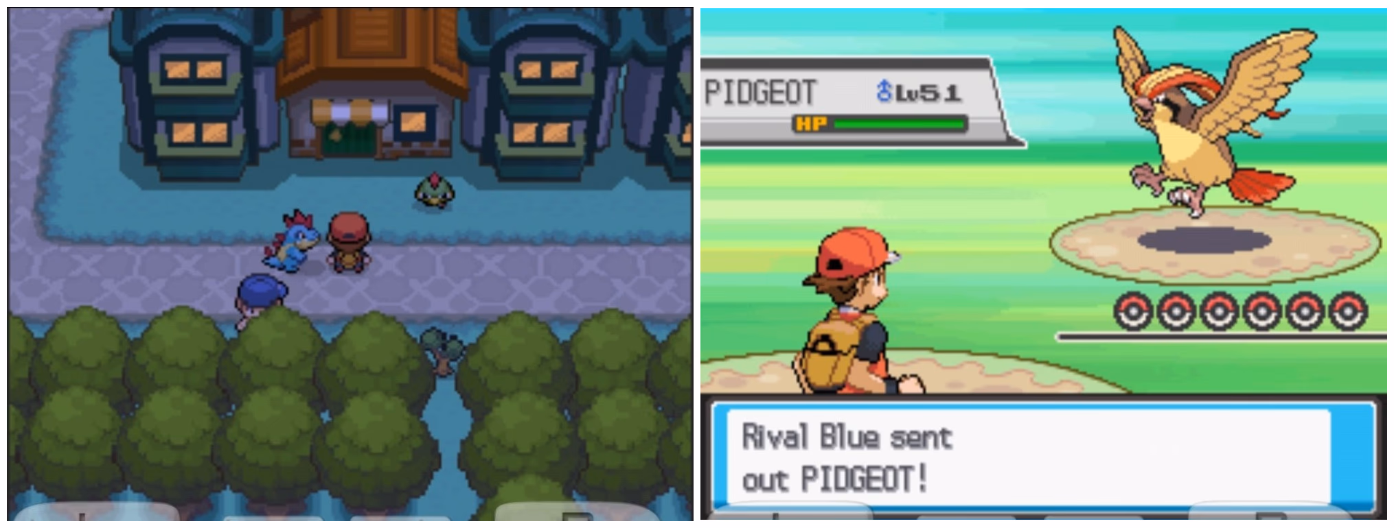 Pokémon Silver Blue (NDS) Gameplay Screenshot 2 - Gohan's Tips