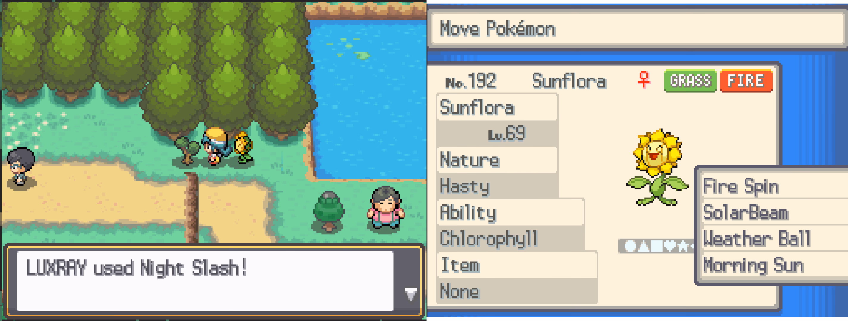 Pokémon Soothingsilver (NDS) Gameplay Screenshot 1 - Gohan's Tips