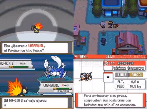 Pokémon Soul Silver Fusion (NDS) Gameplay Screenshot 1 - Gohan's Tips