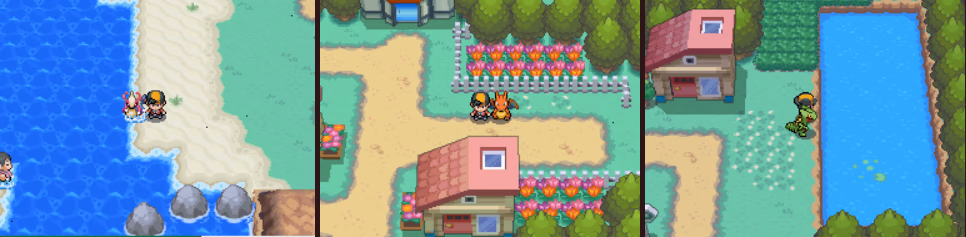 Pokémon SunGold (NDS) Gameplay Screenshot 1 - Gohan's Tips