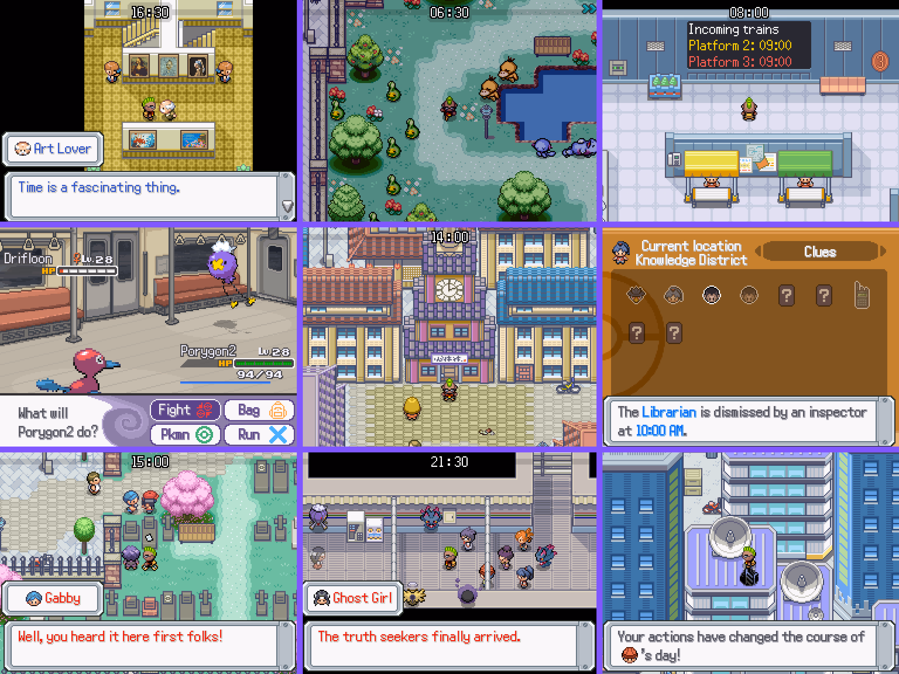 Do Androids Dream of Mareep? (RPGXP) Gameplay Screenshot 2 - Gohan's Tips