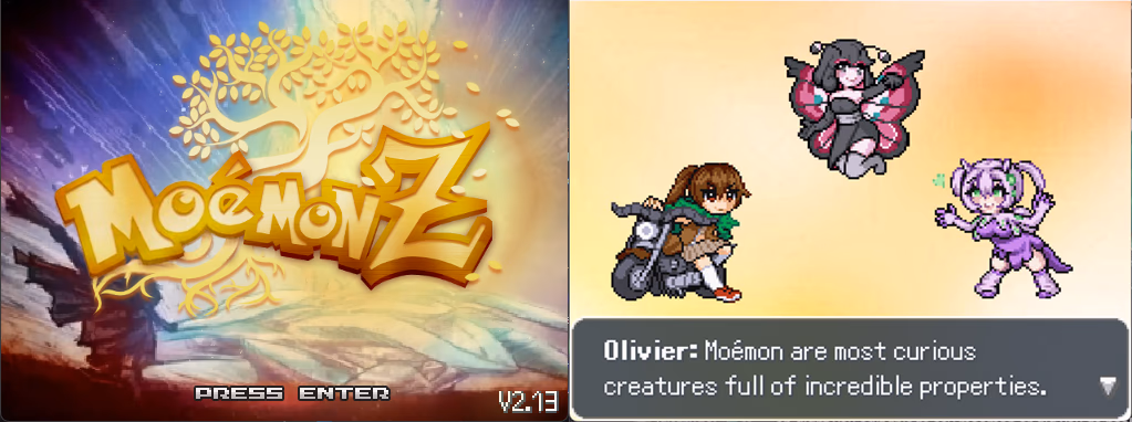 Moemon Z (RPGXP) Gameplay Screenshot 1 - Gohan's Tips