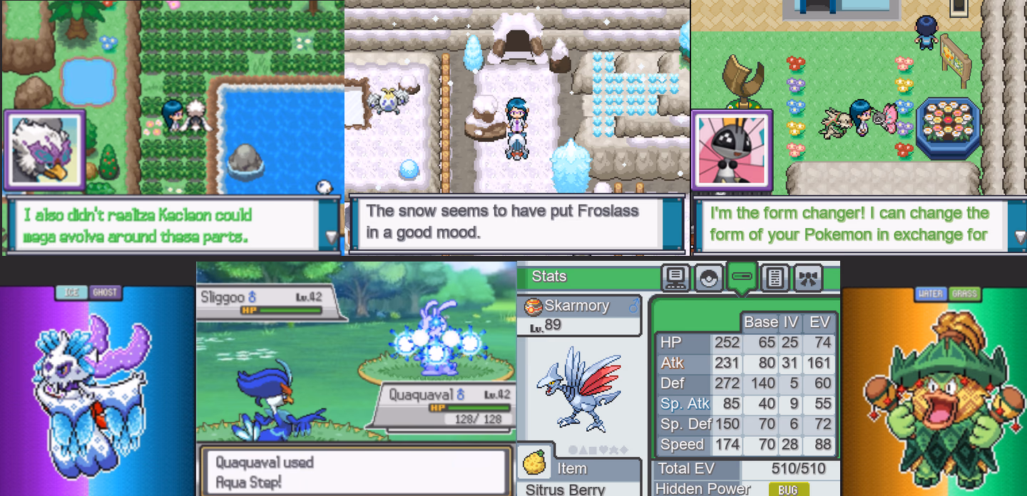 Pokémon Acceptance (RPGXP) Gameplay Screenshot 1 - Gohan's Tips