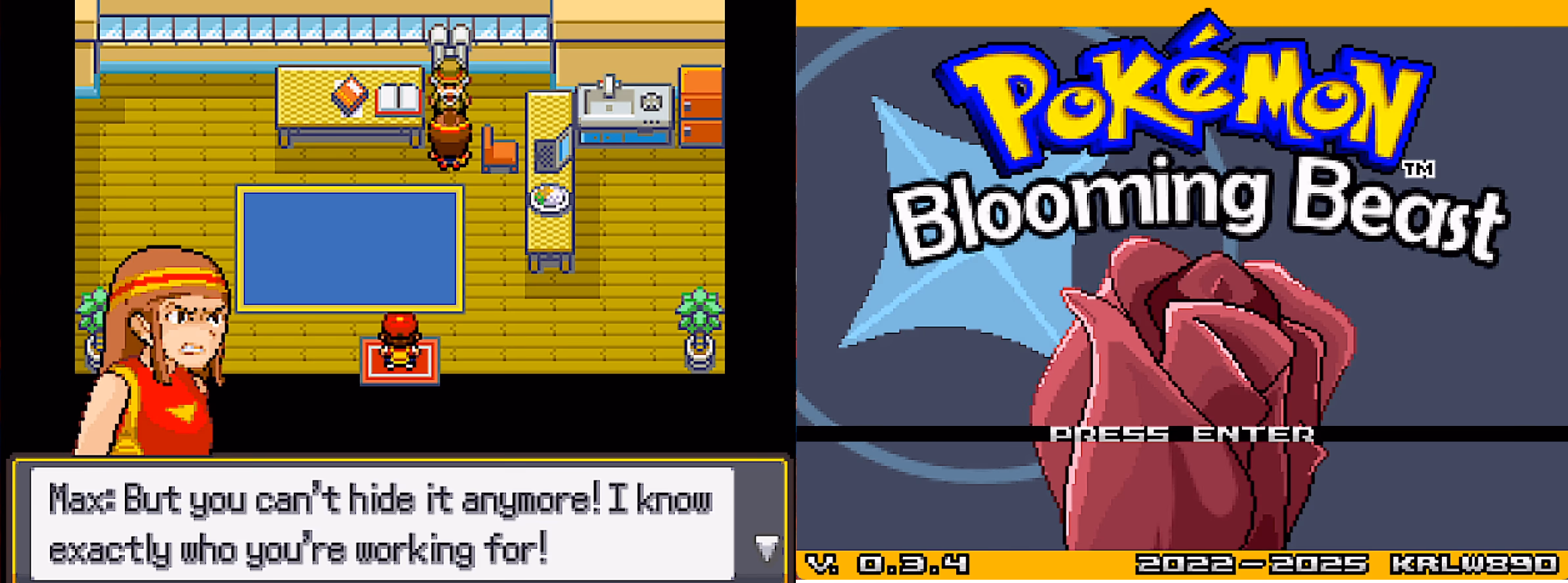 Pokémon Blooming Beast (RPGXP) Gameplay Screenshot 1 - Gohan's Tips