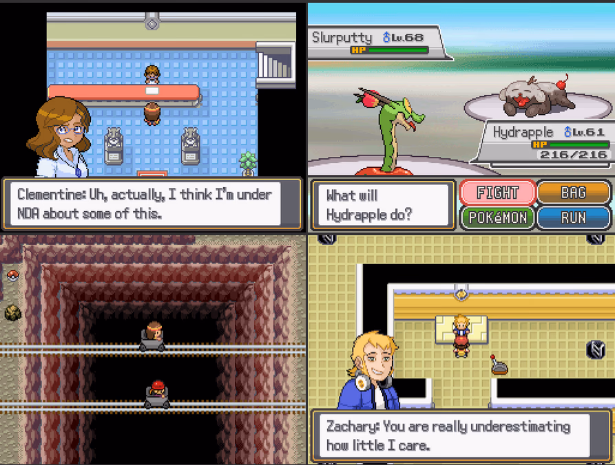Pokémon Blooming Beast (RPGXP) Gameplay Screenshot 3 - Gohan's Tips