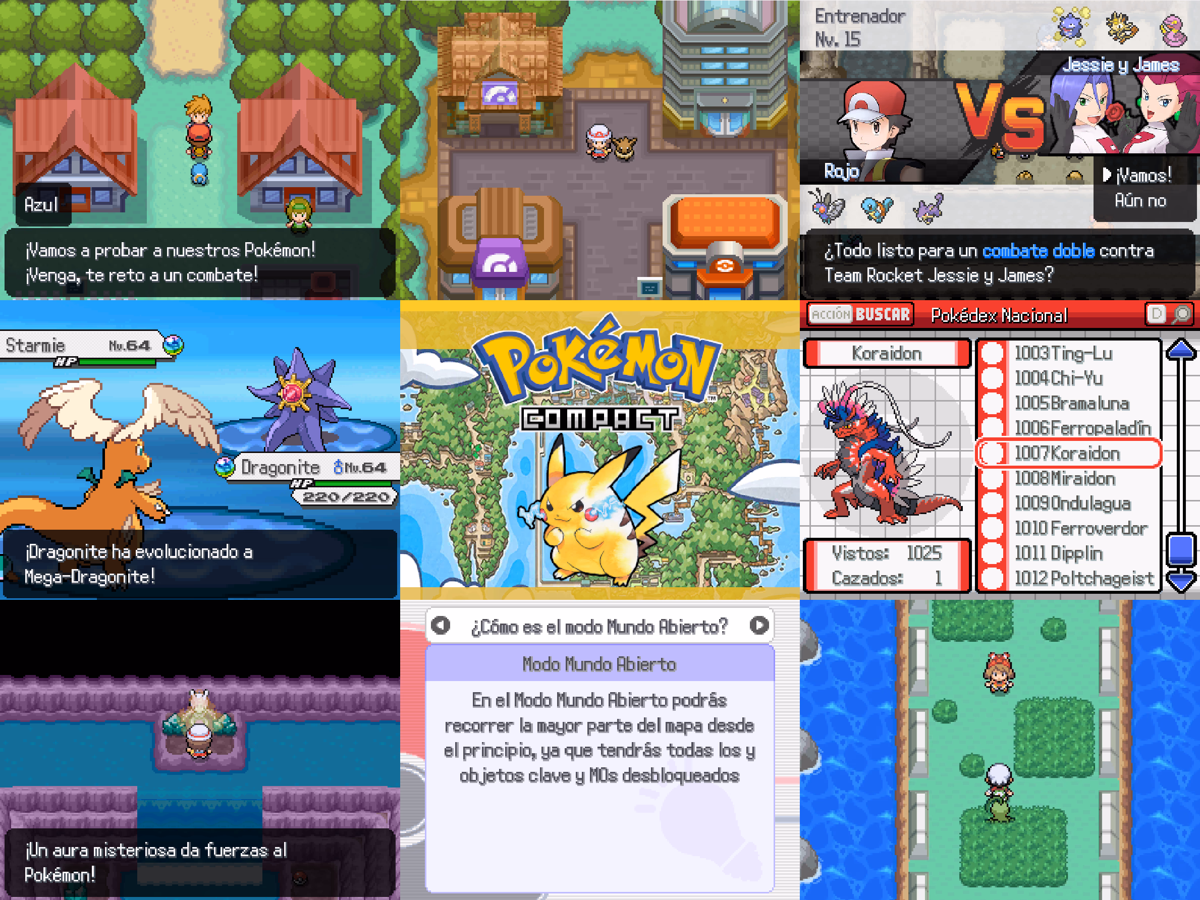 Pokémon Compact (RPGXP) Gameplay Screenshot 1 - Gohan's Tips