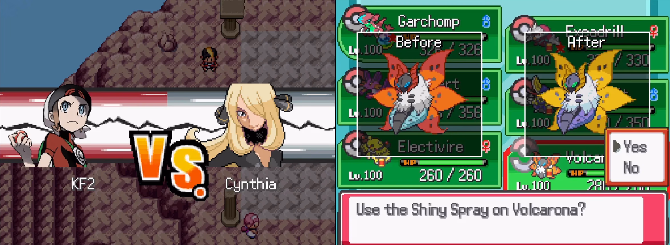 Pokémon Conquer the Gauntlet (RPGXP) Gameplay Screenshot 4 - Gohan's Tips