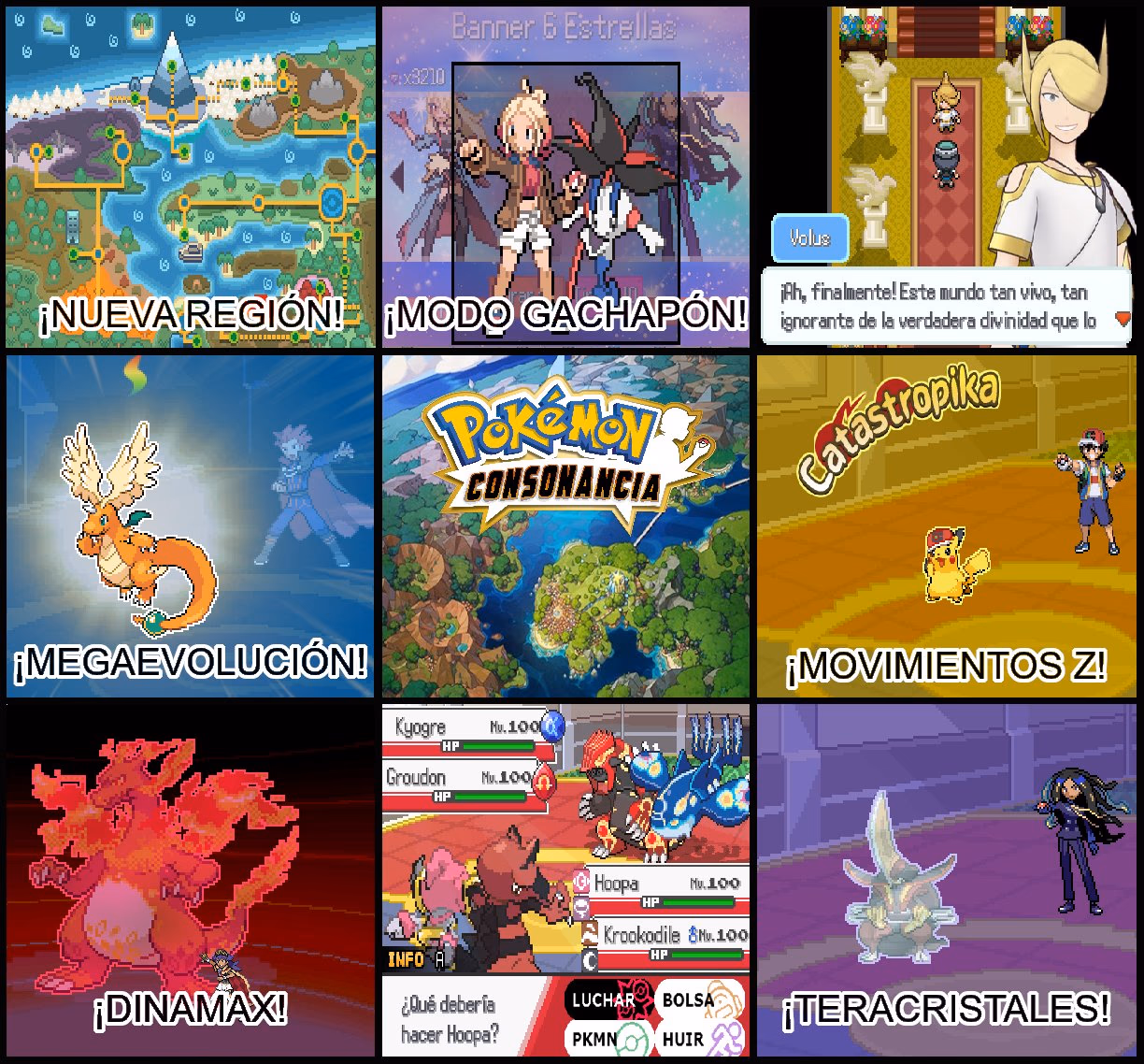 Pokémon Consonance (RPGXP) Gameplay Screenshot 4 - Gohan's Tips